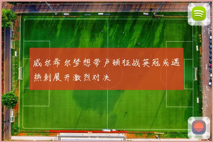 威尔希尔梦想带卢顿征战英冠或遇热刺展开激烈对决