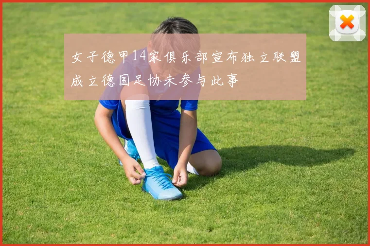 女子德甲14家俱乐部宣布独立联盟成立德国足协未参与此事